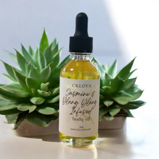 Jasmine and Ylang Ylang Infused Body Oil