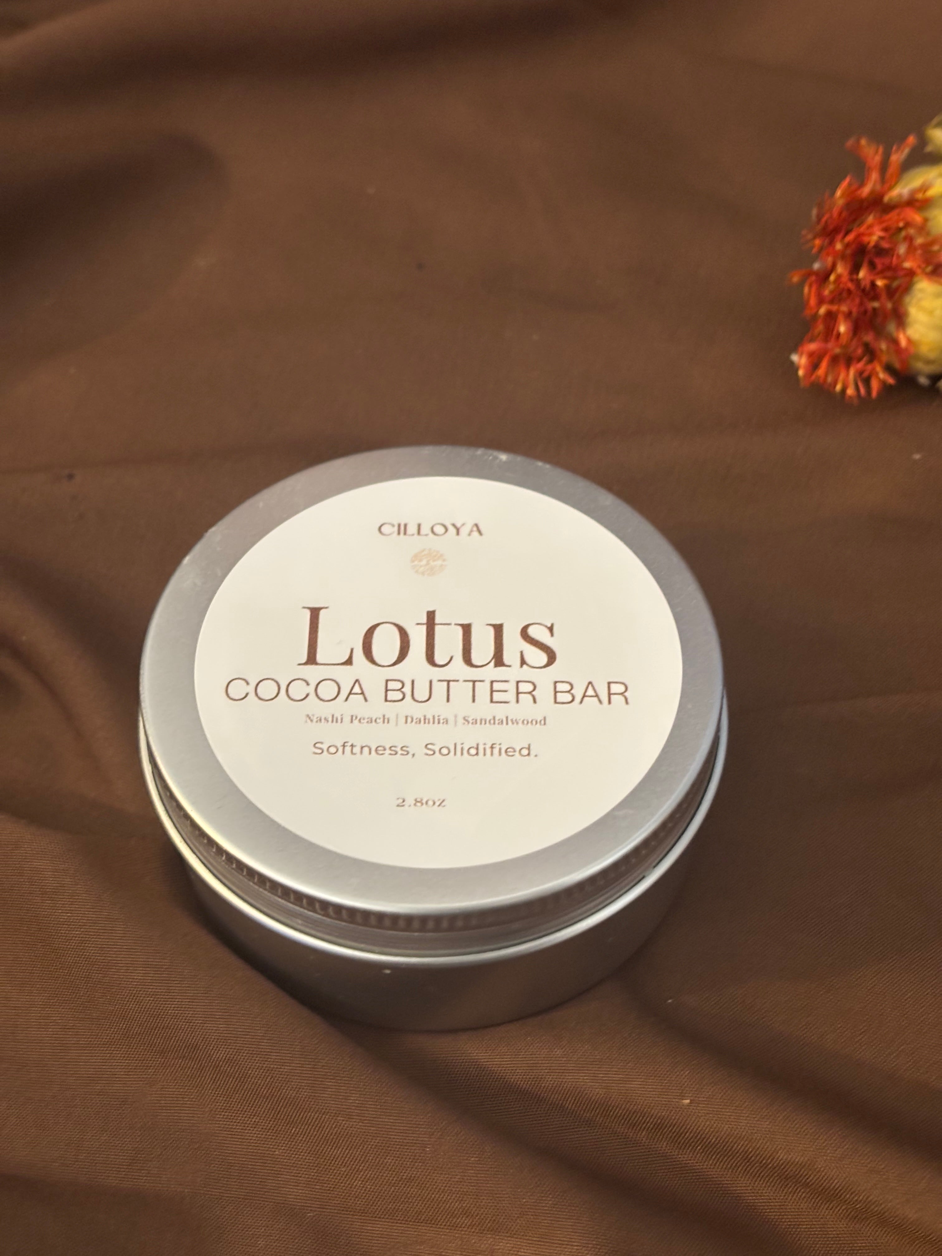 Lotus Nashi Pear Cocoa Butter Bar | Cilloya
